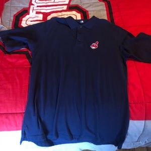 Medium brand new indians polo shirt